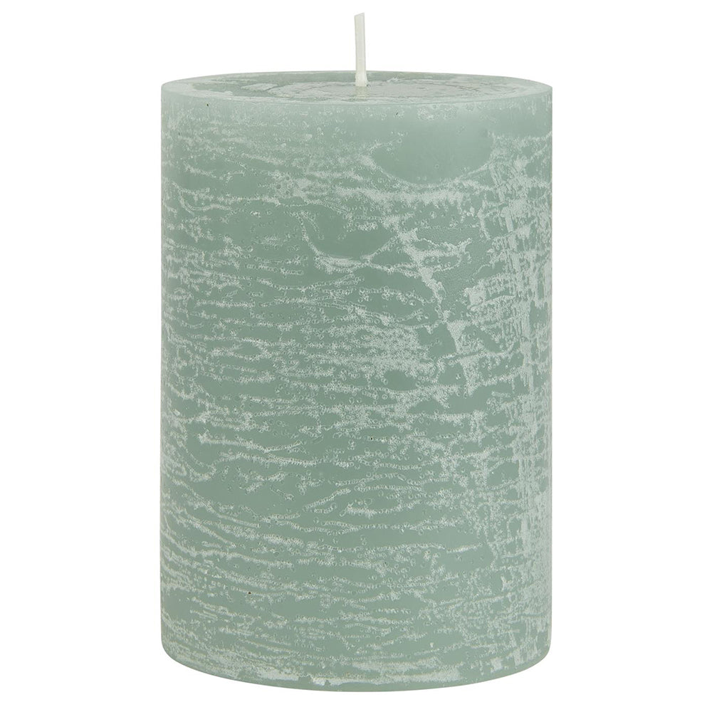 Vela Rústica Verde  Ø:7 H:10