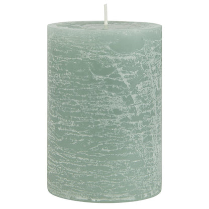 Vela Rústica Verde  Ø:7 H:10