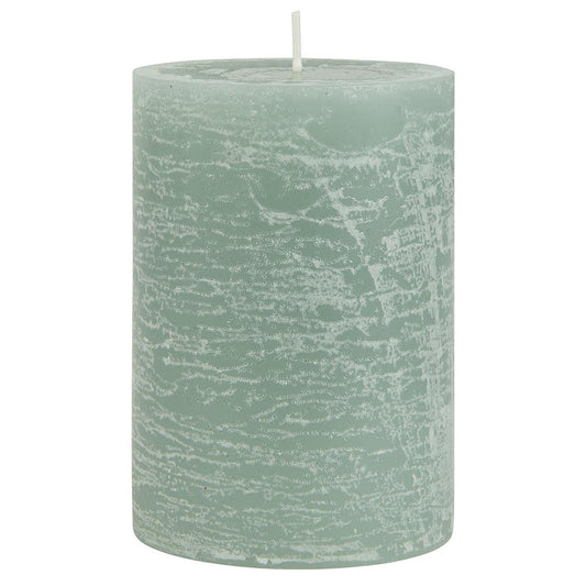 Vela Rústica Verde  Ø:7 H:10
