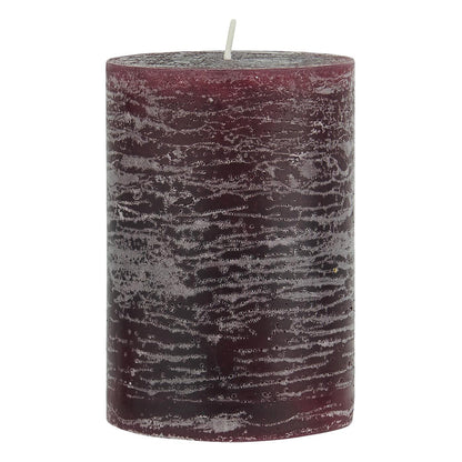 Vela Rústica Rododendro Ø:7 H:10 cm