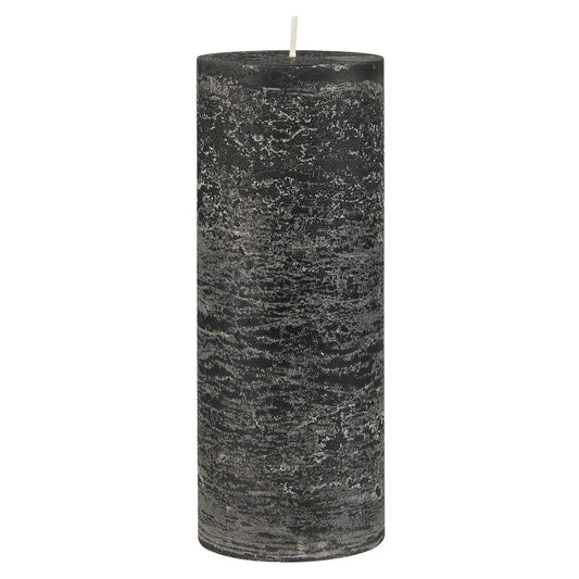 Vela Rústica Gris Ø:7 H:18