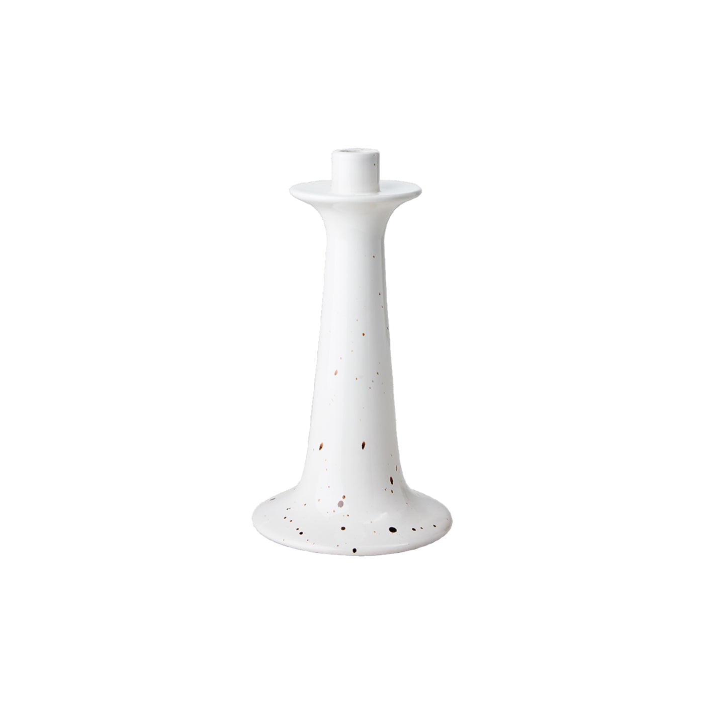 Portavela ELLA  M Off White  Ø14xH26 cm