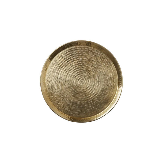 Bandeja EL DORADO color Bronce, Ø50xH2 cm
