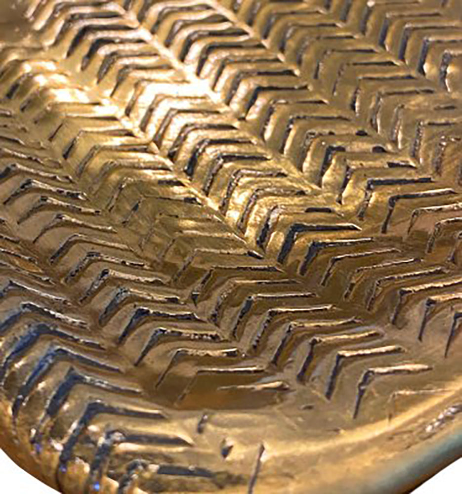 Bandeja EL DORADO color Bronce, S L: 40 cm