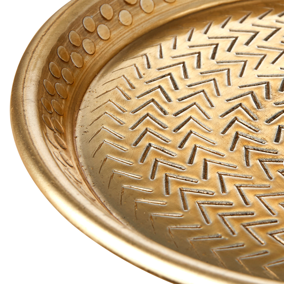 Bandeja EL DORADO color Bronce, Ø14.5 cm