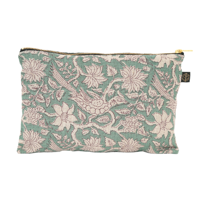 Estuche Lino Jaipur Sauge