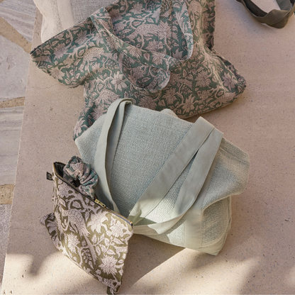 Bolso Lino Jaipur Sauge