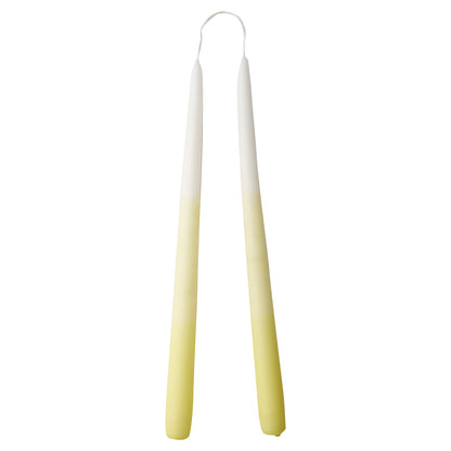 Vela Taper Amarilla Ø2.2xH30 cm- 2 unidades