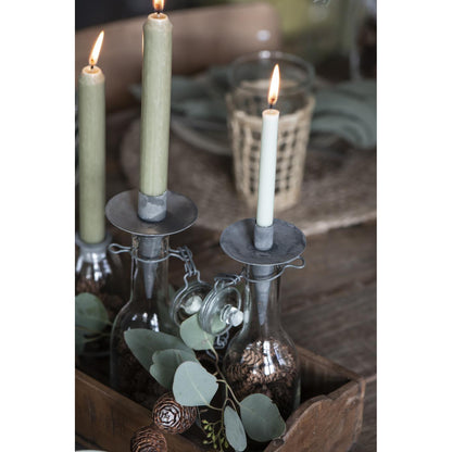 Estaca Cónica para velas dinner H: 10,5 Ø: 6,5 cm