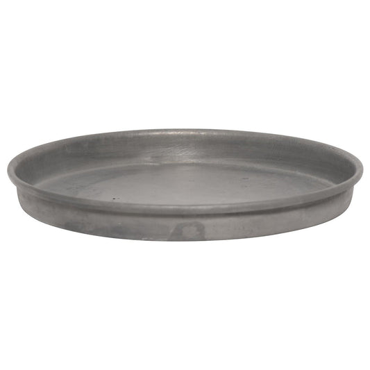 Bandeja Velas Gris 13 cm con Borde