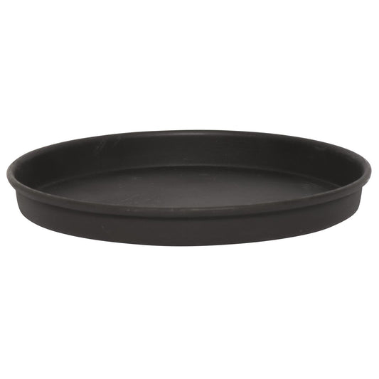 Bandeja Velas Negra  13 cm con Borde