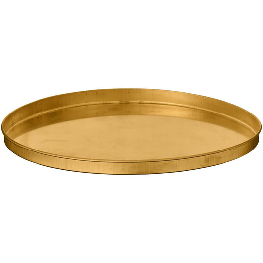 Bandeja Velas Bronce con Borde Ø: 22 cm