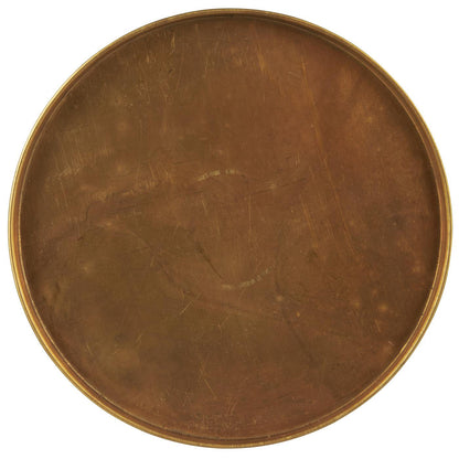 Bandeja Velas Bronce con Borde Ø: 22 cm