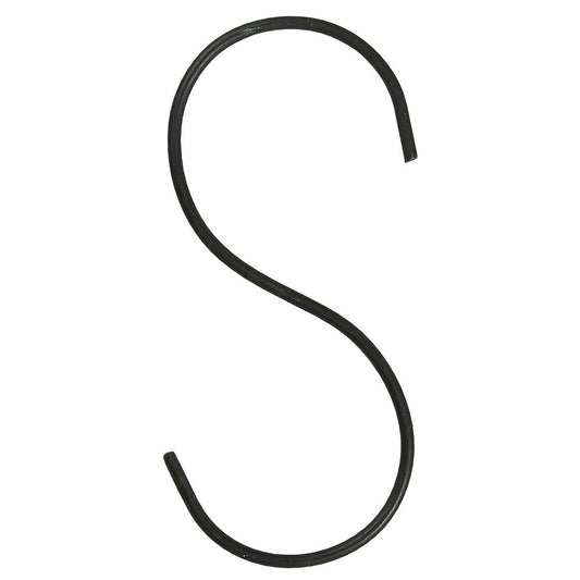 Gancho en S Negro Grande