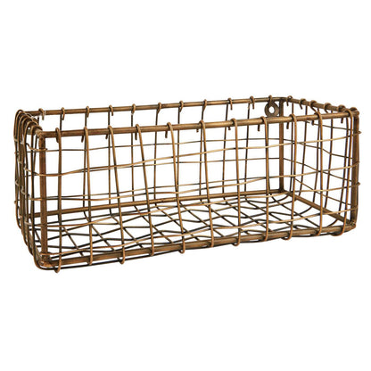 Canasto de pared Dorado