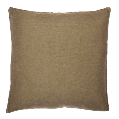 Funda Cojín Lino Olive 50x50 cm