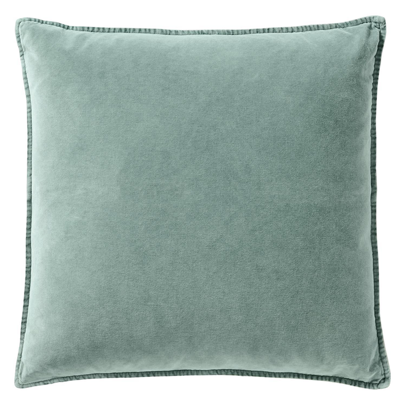 Funda Cojín Velvet Green Mist 50x50 cm