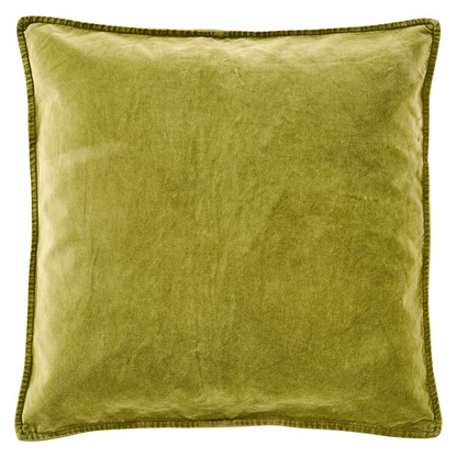 Funda Cojín Velvet Herbal Green 50x50 cm