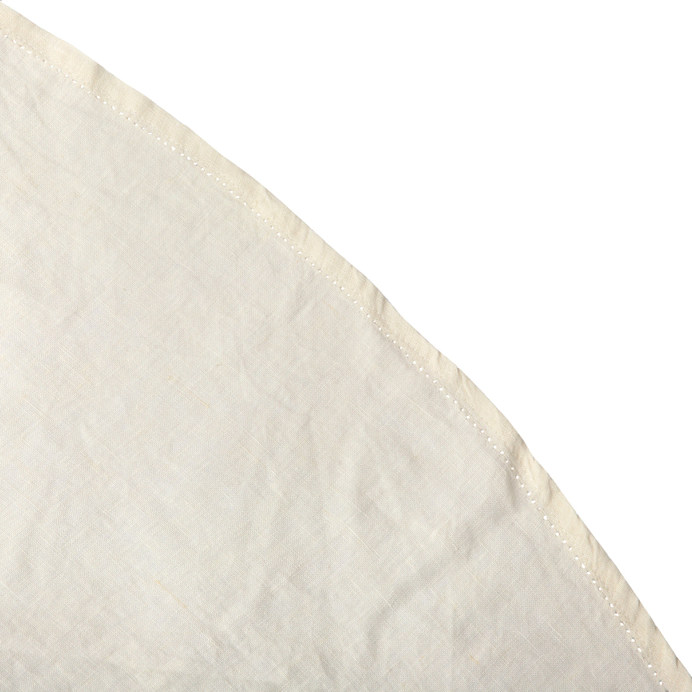 Mantel Lino Priya White Redondo