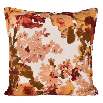 Funda Cojin Lino Bologne Ivoire 45x45 cm