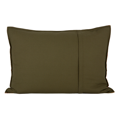 Funda Cojin Lino Samara Kaki 50x70 cm