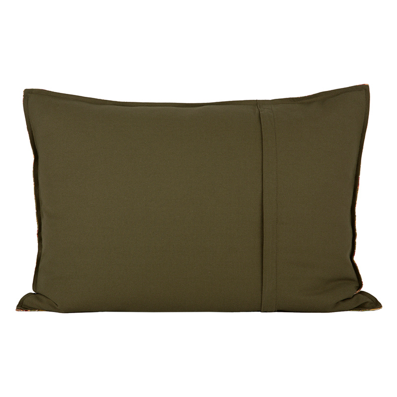 Funda Cojín Lino Samara Kaki 50x70 cm