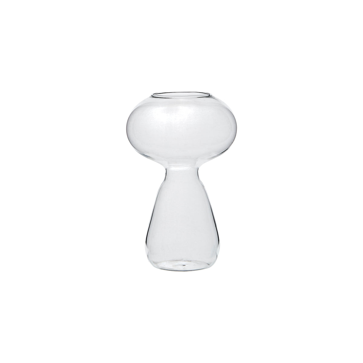 Florero KLING Transparente Ø9.5xH15 cm