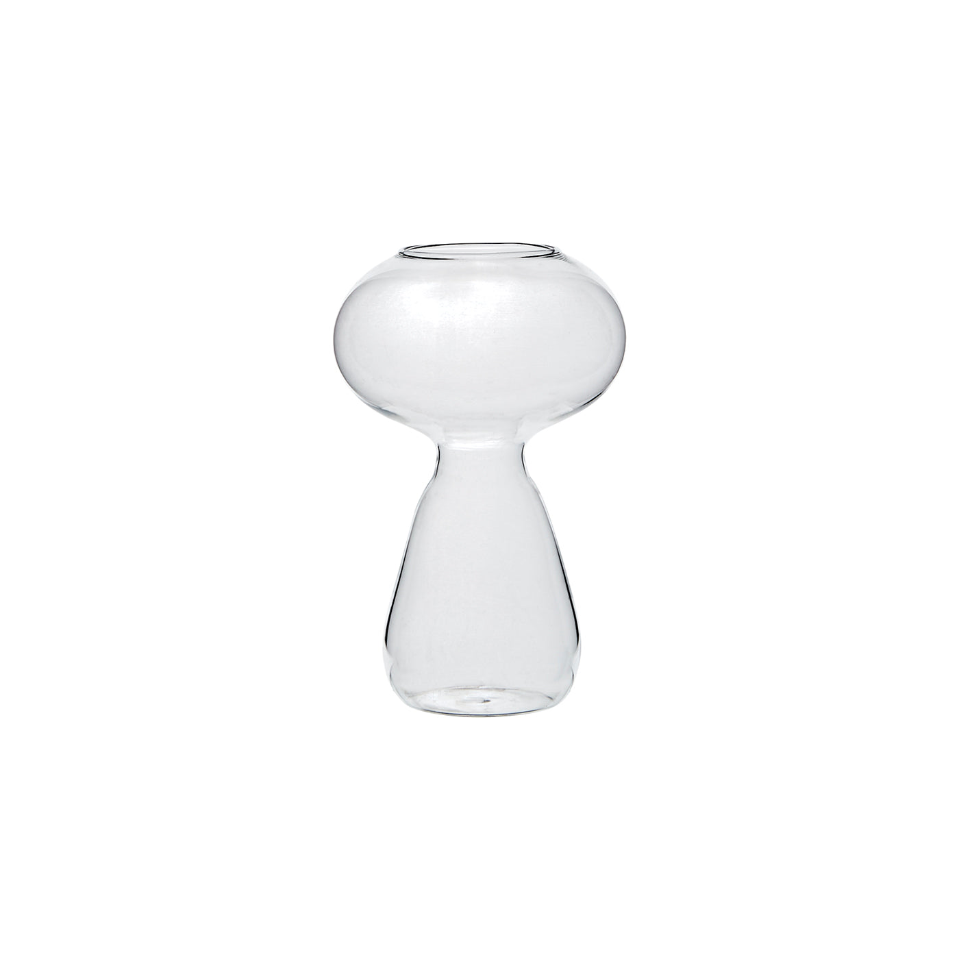 Florero KLING Transparente Ø9.5xH15 cm