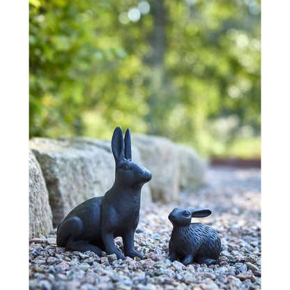 GARDEN Conejo, Negro, L11xW7xH8 cm