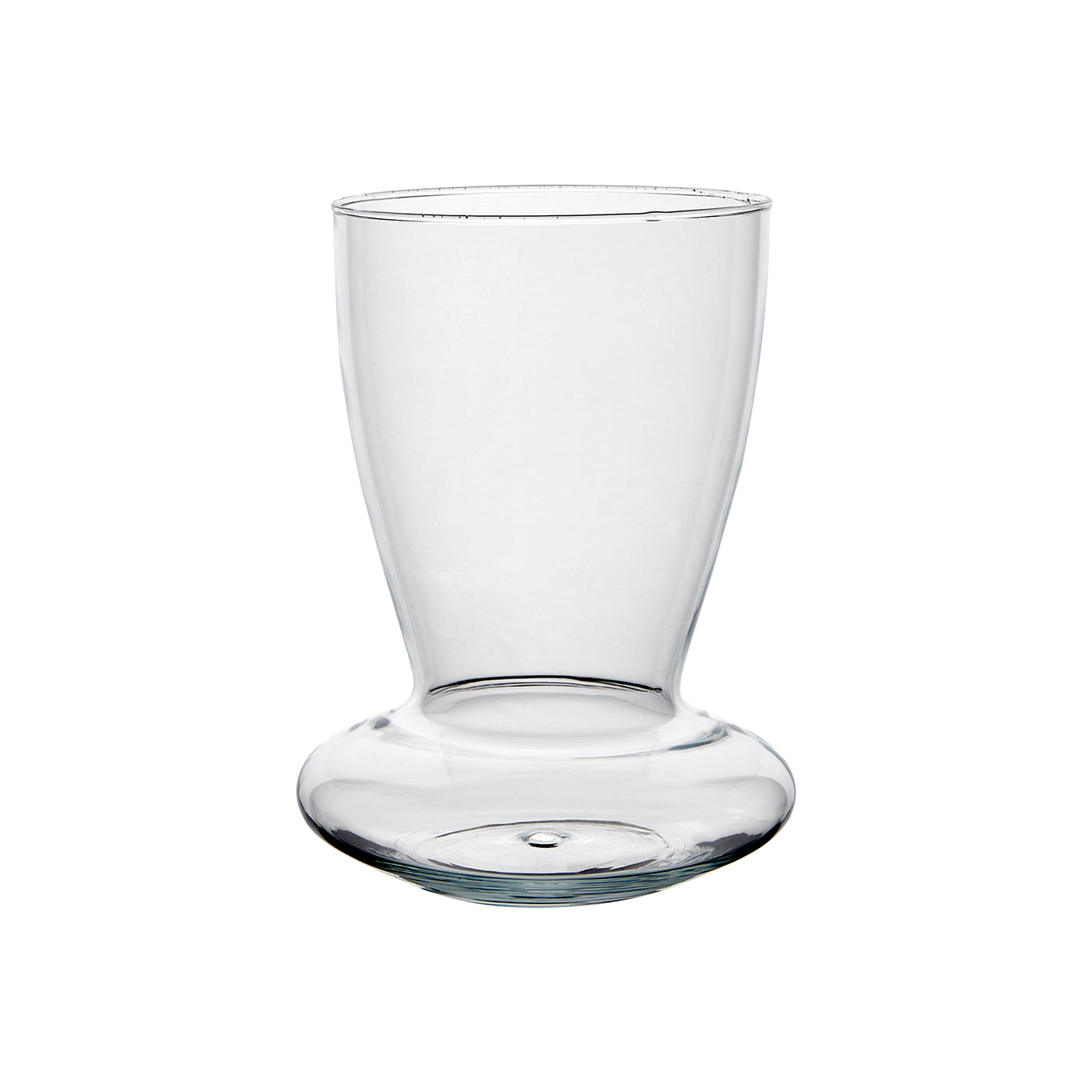 Florero ASTON Transparente Ø14xH18 cm