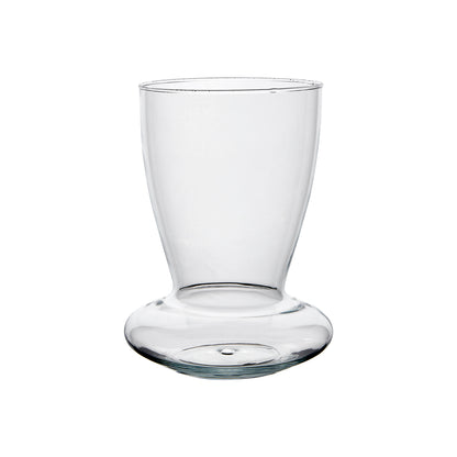 Florero ASTON Transparente Ø14xH18 cm