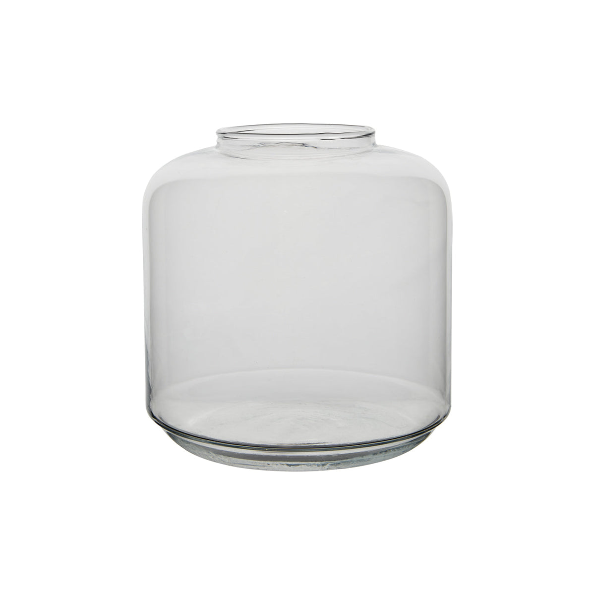 Jarrón de Vidrio Aston L, H: 21 cm