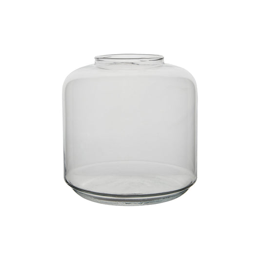 Jarrón de Vidrio Aston L, H: 21 cm