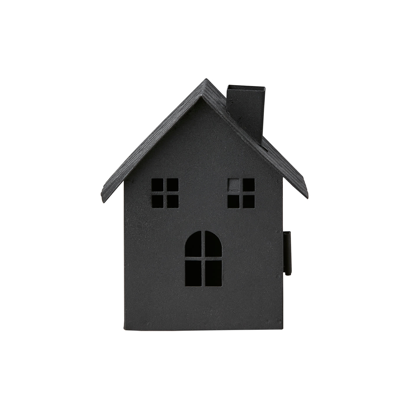 Casa para Velas FENIX Negra H: 14 cm