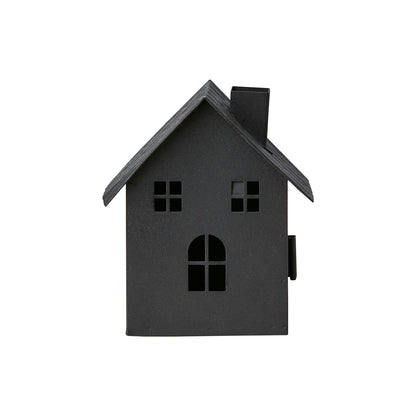 Casa para Velas FENIX Negra H: 14 cm