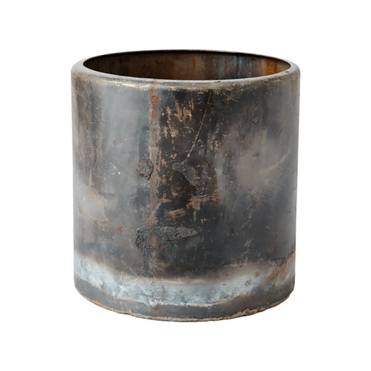 Maceta ROBUST negra L, H: 18 cm