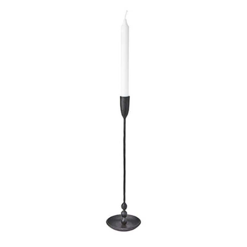Portavela THOR Negro Ø10xH41 cm