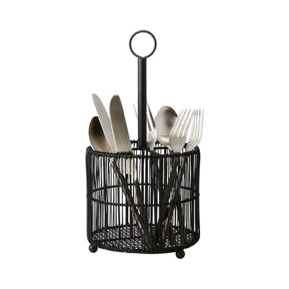 Cubertero, Negro ODIN, Ø15xH31 cm