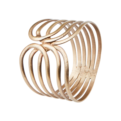 ODIN Servilletero, set de 4, Color latón