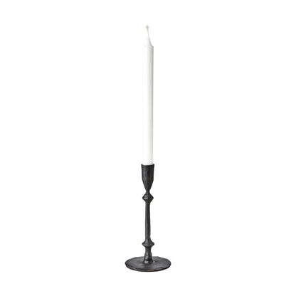 Portavela M, Negro THOR, Ø10xH22 cm