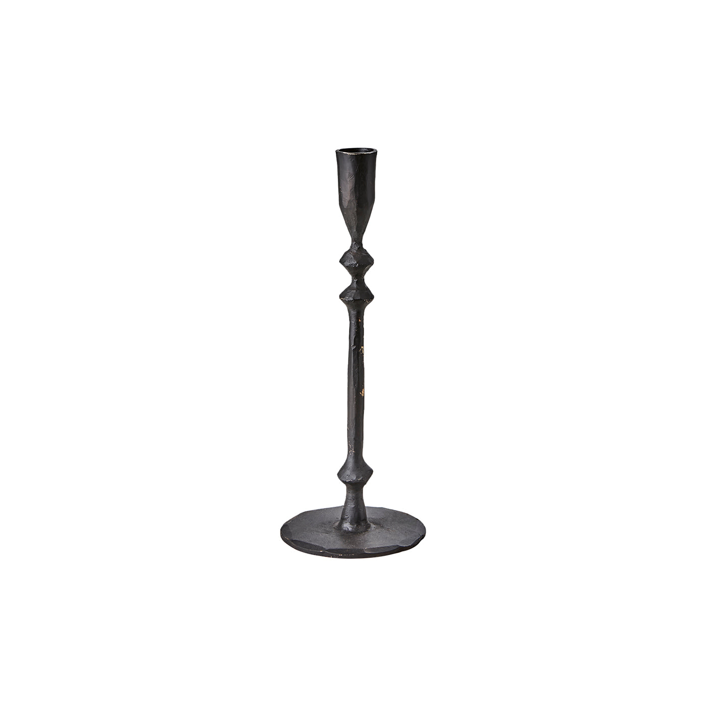Portavela M, Negro THOR, Ø10xH27 cm
