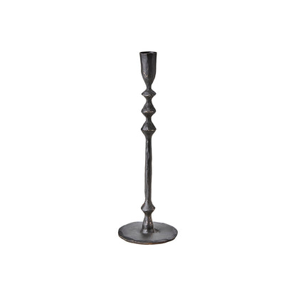 Portavela L, Negro THOR, Ø10xH31 cm