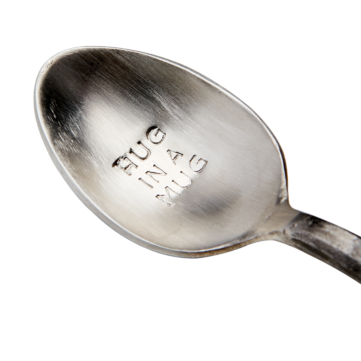 Cucharas de café ODIN color plata, set de 4.