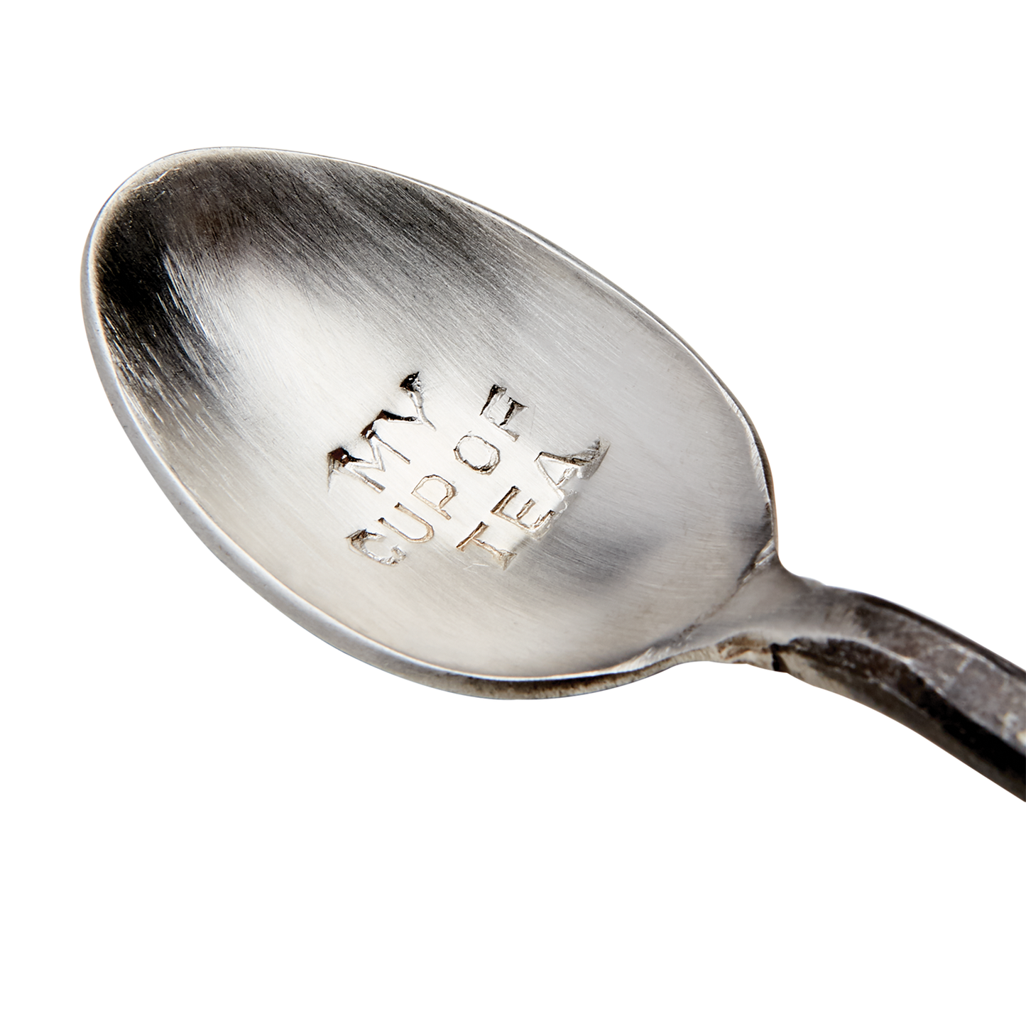 Cucharas de café ODIN color plata, set de 4.