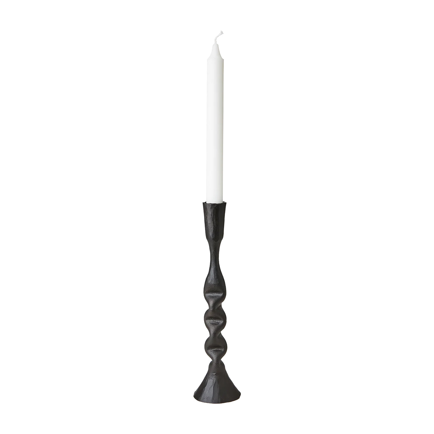 Portavela S, Negro THOR, Ø6,5xH21 cm
