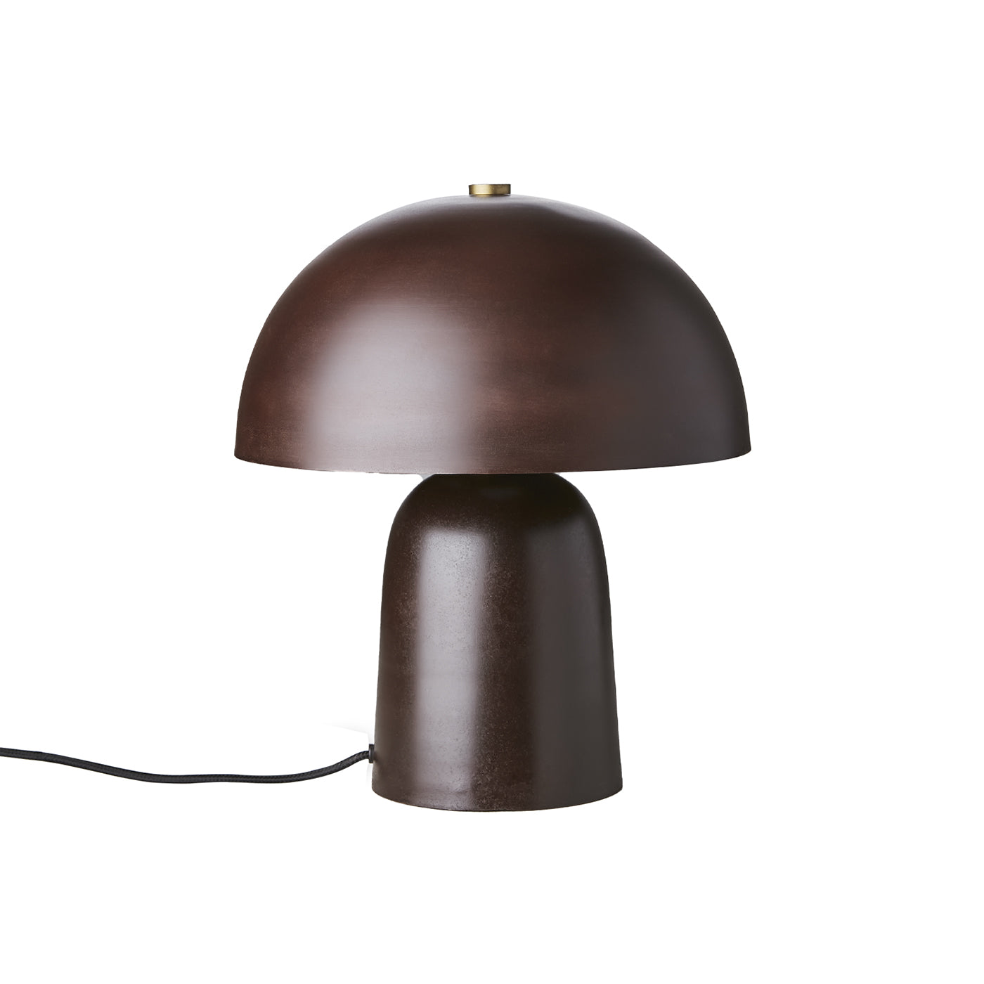 Lámpara de Mesa Fungi S, Marrón Oxidado