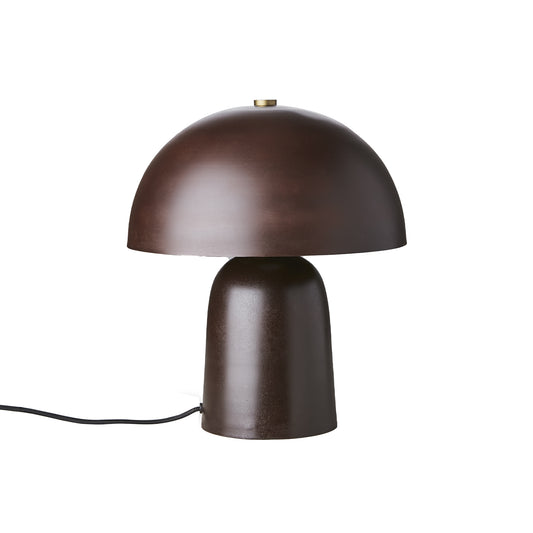 Lámpara de Mesa Fungi S, Marrón Oxidado