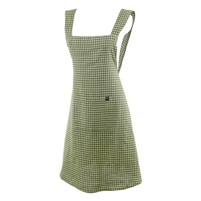 Delantal lino Kyoto Piana II Pesto