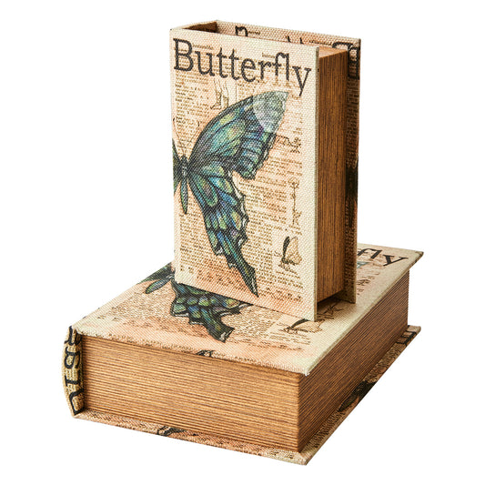 Caja BROOKE Libro Mariposa Small