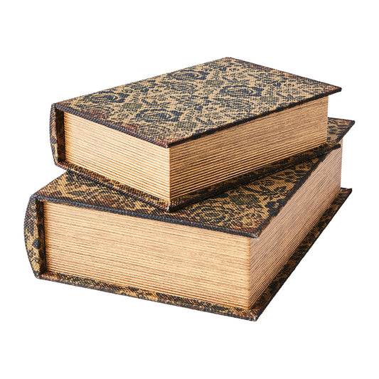 Brooke Caja color Bronce Flores Large